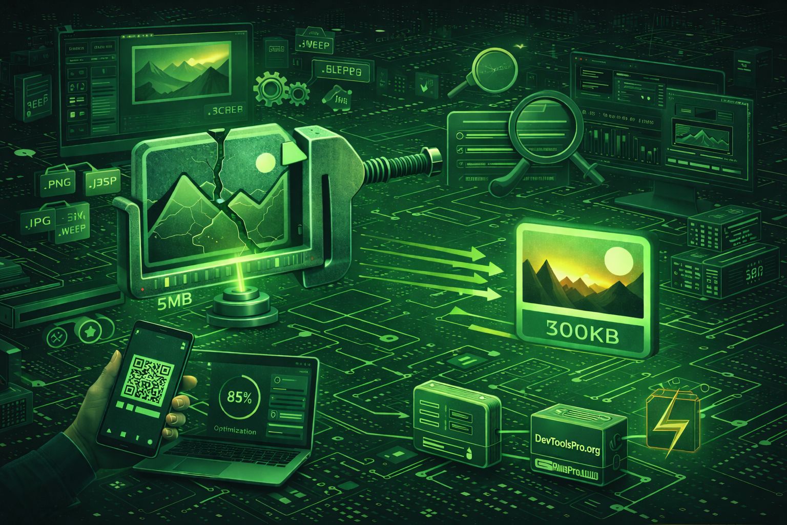 Complete Guide to Image Compression and Optimization for Web: Best Practices, Tools, and Techniques