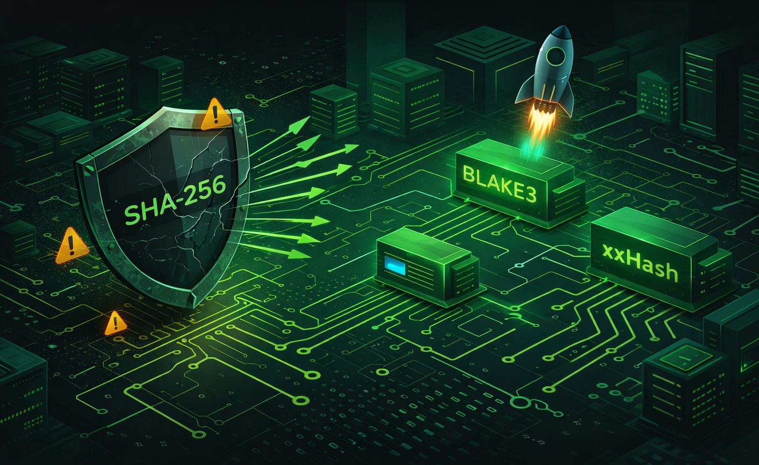 SHA-256 Alternatives: Faster Hash Functions for Modern Development in 2025